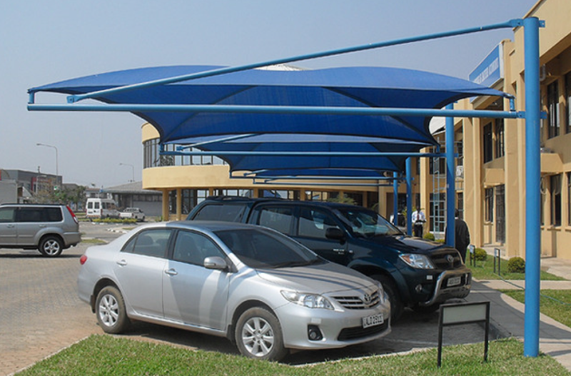 Carparking shade net