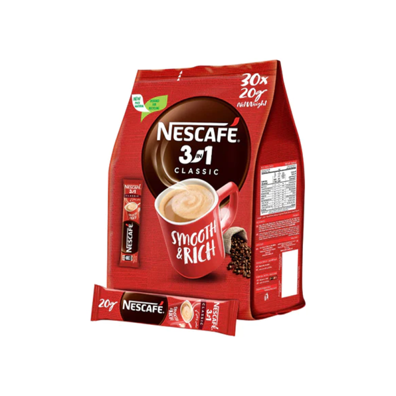 Nescafe Coffee My Cup Regular 3 In 1 (30 Sticks)