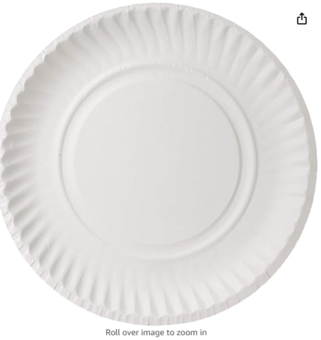Paper Plates 9" 100pcs/pack