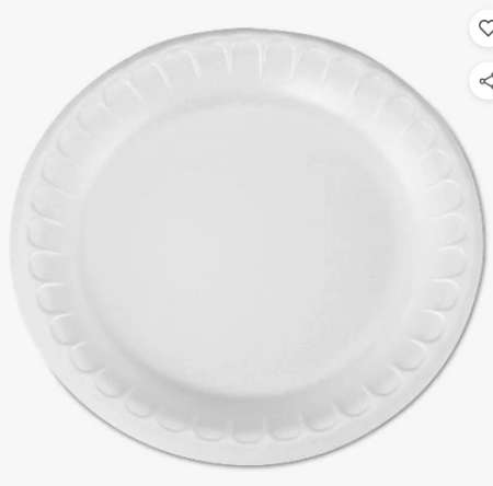 Foam Plates 7" 25pcs/pack
