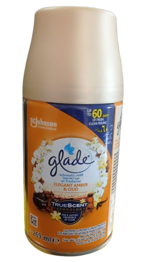 Glade Automatic Spray Refill Elegant Amber&Oud Air Freshener 269ml