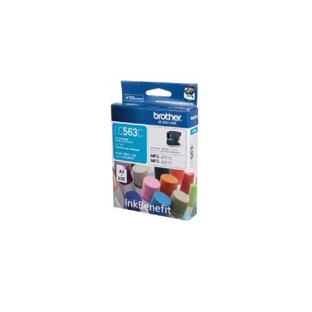 Brother LC563 High Yield Cyan Ink Cartridge (LC563C)