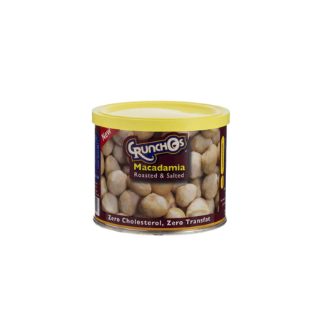 Crunchos Roasted And Salted Macadamias 100g