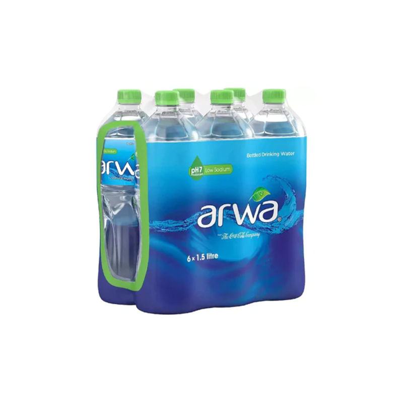 Arwa Bottled Drinking Water 500ml, Pack of 12